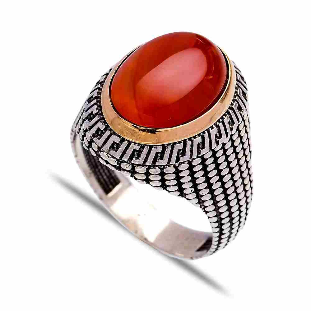 Wholesale Handcrafted Authentic Silver Men Ring